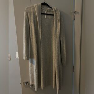 The Group by Babaton Ammonius Yak Merino Wool Hooded Open Cardigan